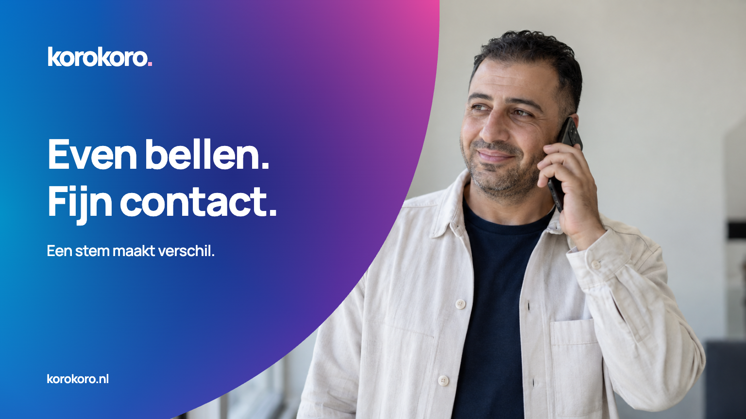 Even bellen: een stem maakt verschil