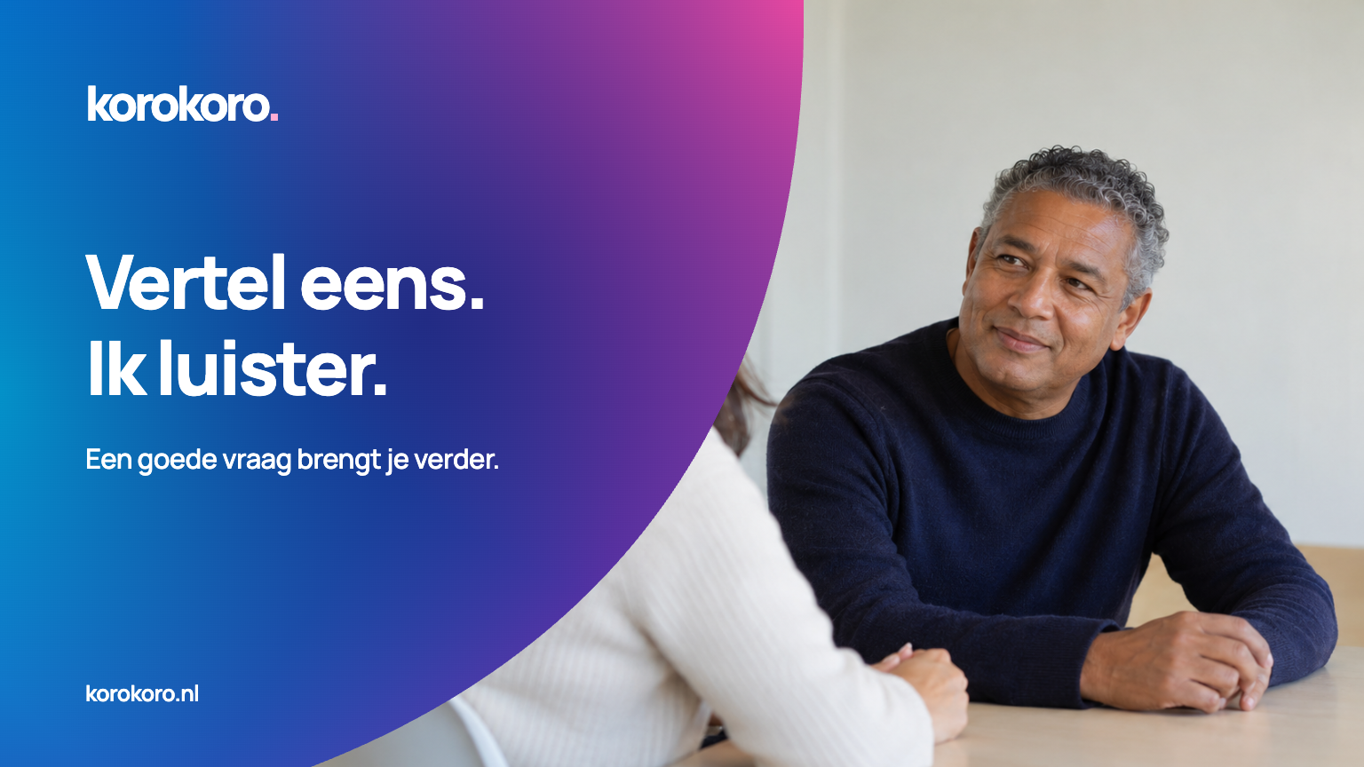 Een goede vraag brengt je verder